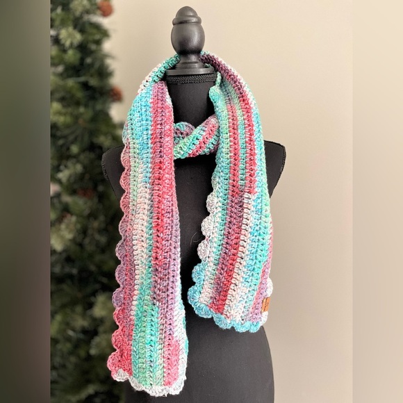Knana Knots Accessories - Multicolor Striped Scarf